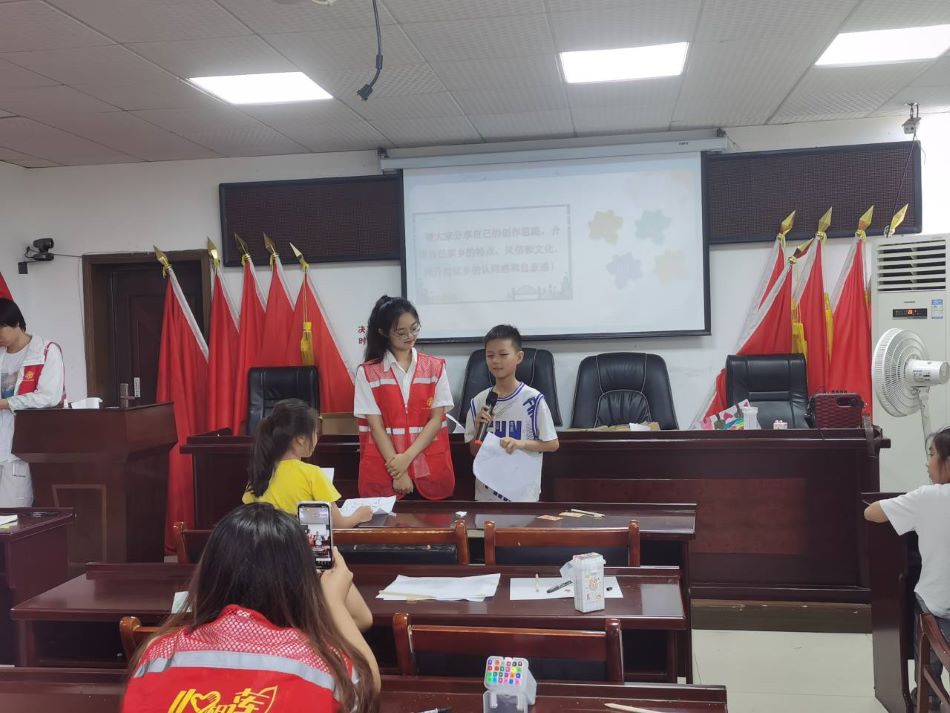 圖為小朋友們直播畫面